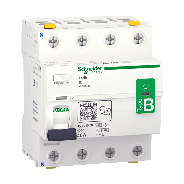 Schneider_HPFI-B-Relæ-2_600x600 HPFI B Relæ - Schneider - Billede 1